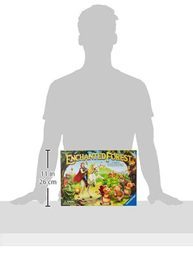Ravensburger Enchanted Forest family game night around the table with kids