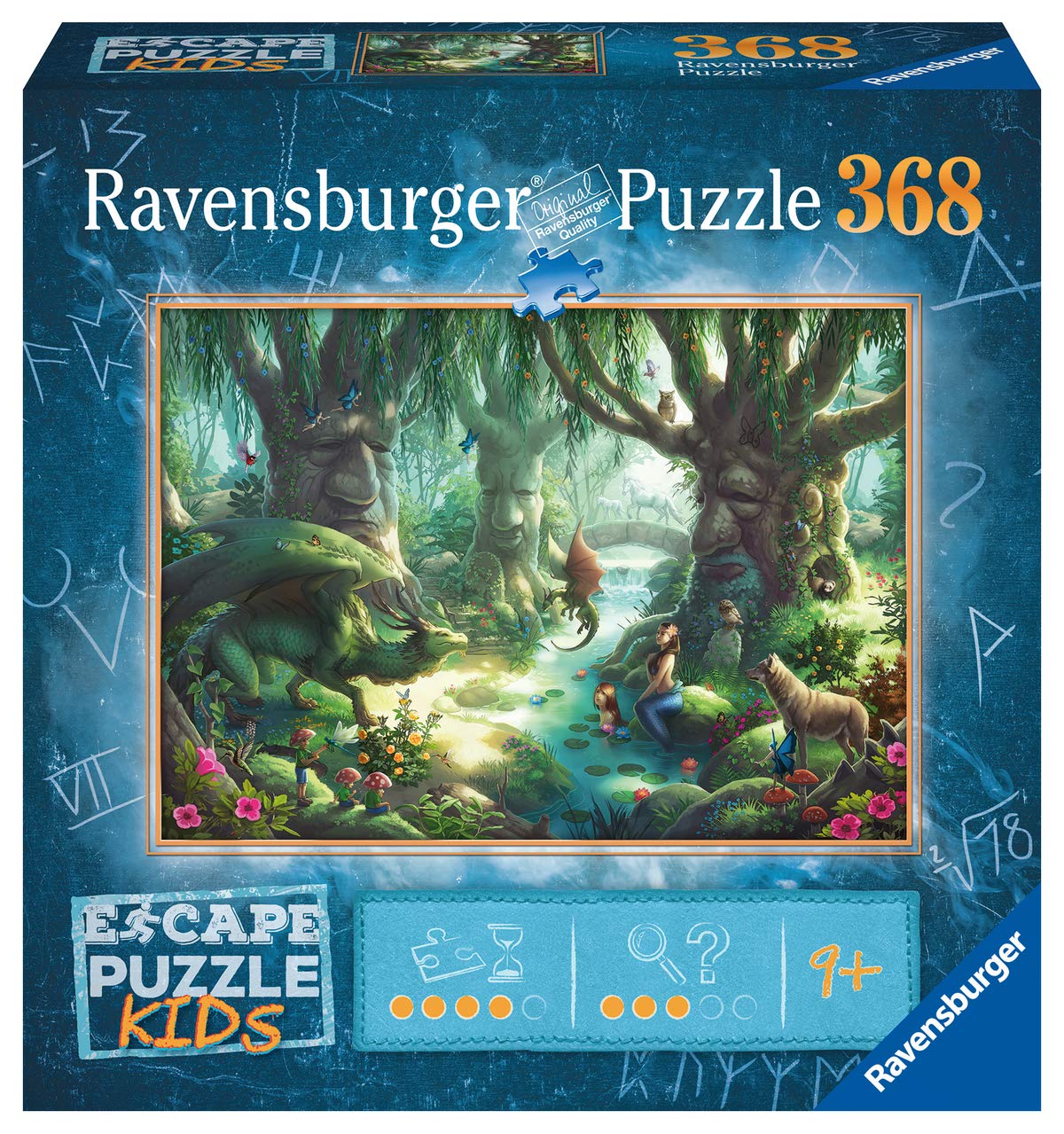 Ravensburger Escape Kids Puzzle Whispering Woods cover image for family fun and problem-solving.