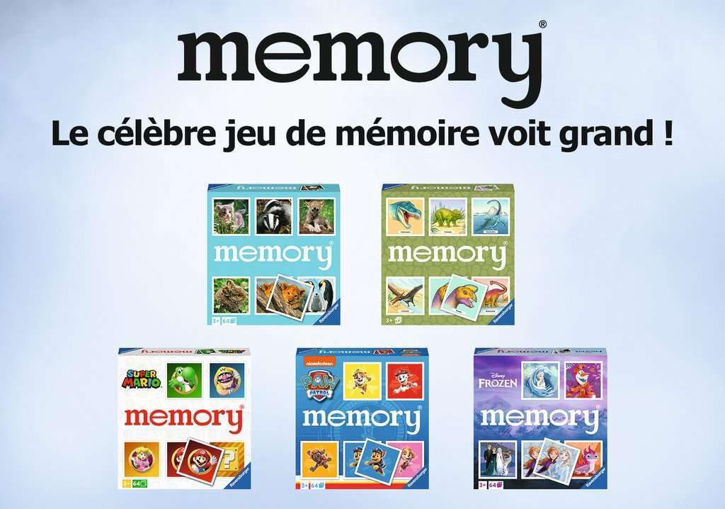 Ravensburger family game night memory set for shared play