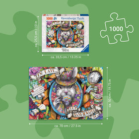 Ravensburger Fashionably Late assembly offers a mindful evening puzzle