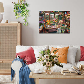 Ravensburger Flower Arranger's Shed puzzle helps unwind after a busy day