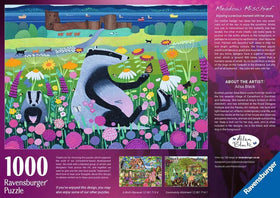 Ravensburger FSC-certified materials close-up illustrating planet-friendly puzzle production