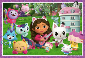 Ravensburger Gabby's Dollhouse 35-piece puzzle cover art with vibrant colors for engaging focus