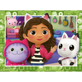 Ravensburger Gabby’s Dollhouse puzzle artwork details stimulate visual recognition.