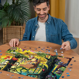 Ravensburger gift-ready packaging, ideal for puzzling enthusiasts.