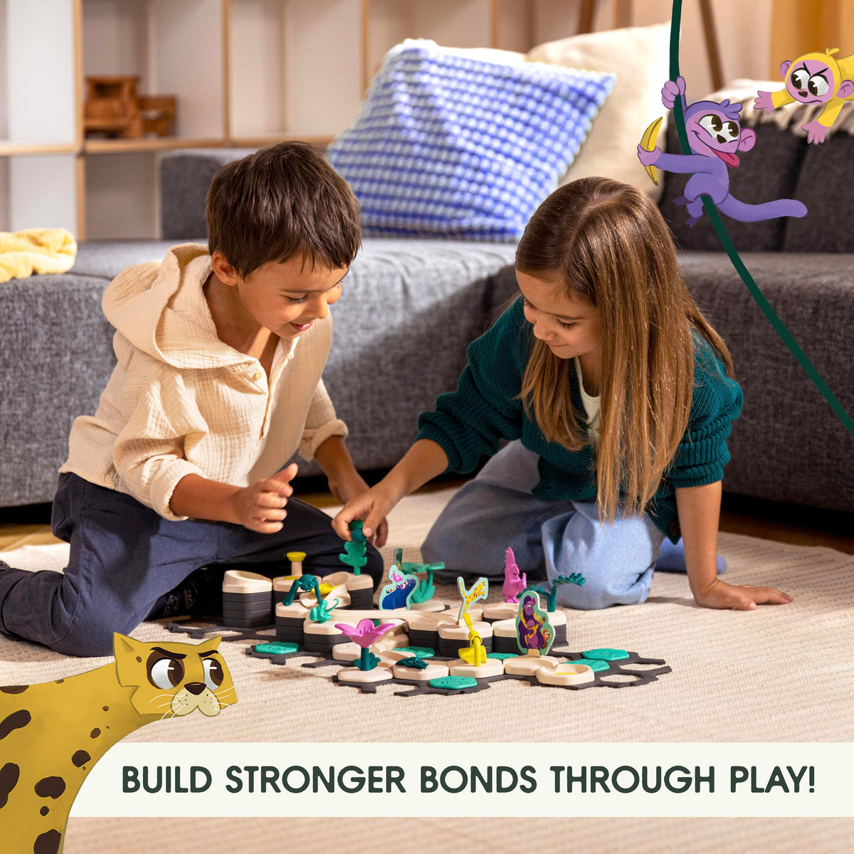 Ravensburger GraviTrax Junior build pieces enable flexible, creative problem solving