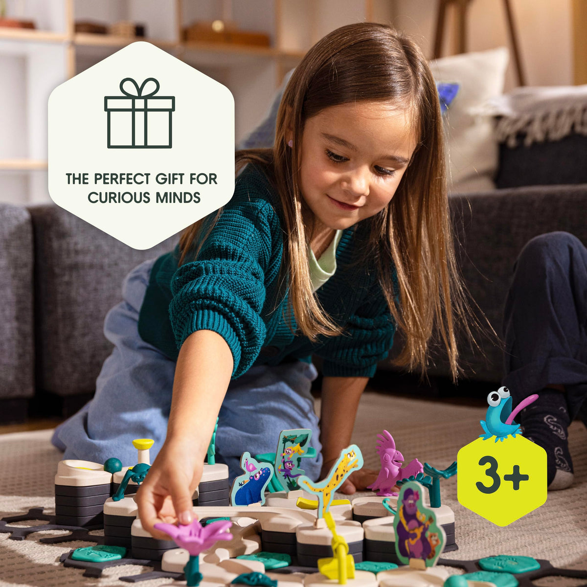 Ravensburger GraviTrax Junior jungle pathways encourage planning and spatial awareness