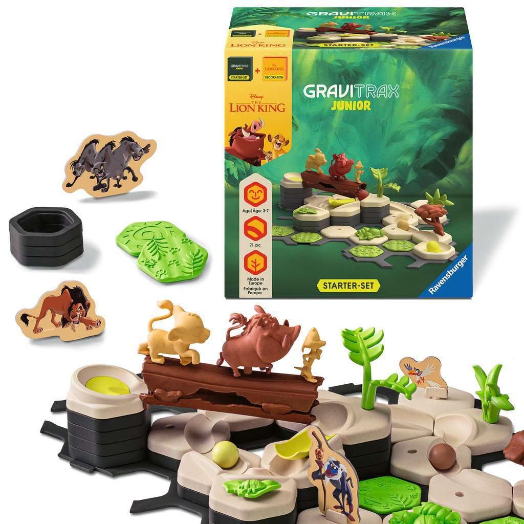 Ravensburger GraviTrax Junior Lion King tree trunk centerpiece for themed builds