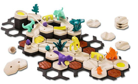 Starter set with crossings and a switch for dynamic marble experiments