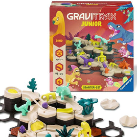 Eco-friendly wooden bioplastic components of GraviTrax Junior for sustainable play