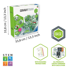 Tower build visualization from Ravensburger GraviTrax Skytrax set