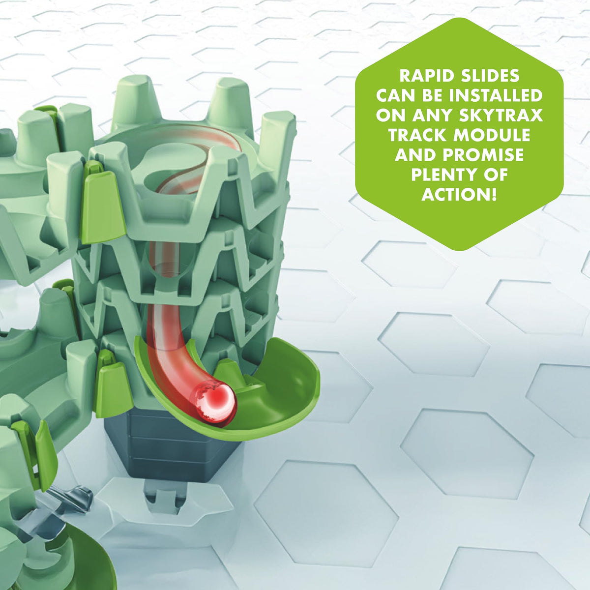Unlimited creativity with Ravensburger GraviTrax Skytrax expansion possibilities