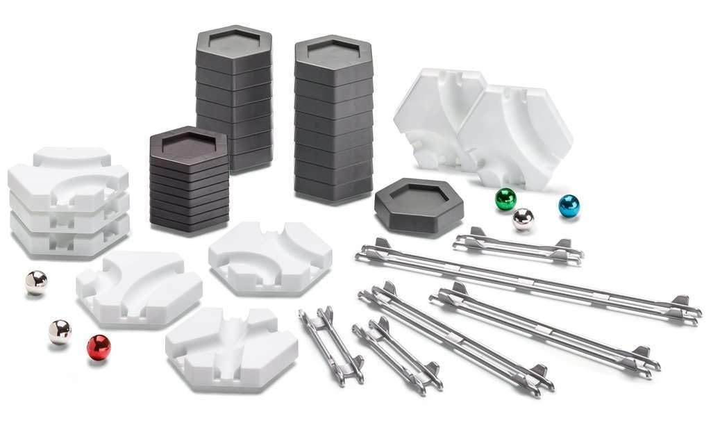 Ravensburger Gravitrax Trax Expansion track pieces extend routes and variety.