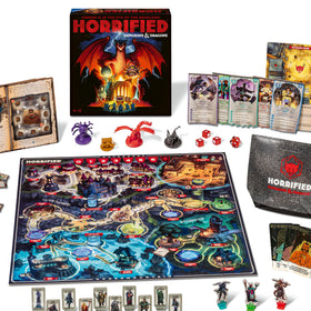 Ravensburger Horrified board featuring Waterdeep map for cooperative play