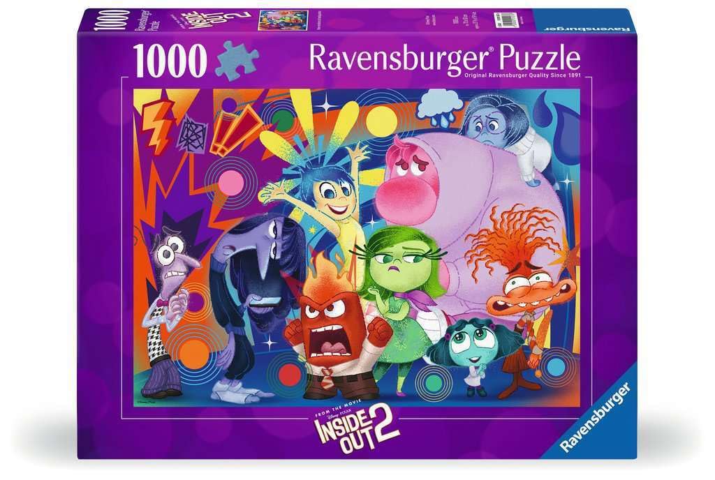 Ravensburger Disney Inside Out 2 HQ scene puzzle for family-friendly fun