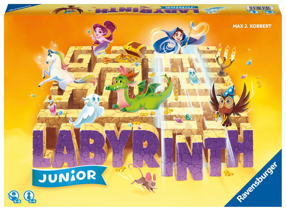 Ravensburger Labyrinth Junior game board with shifting maze for family play
