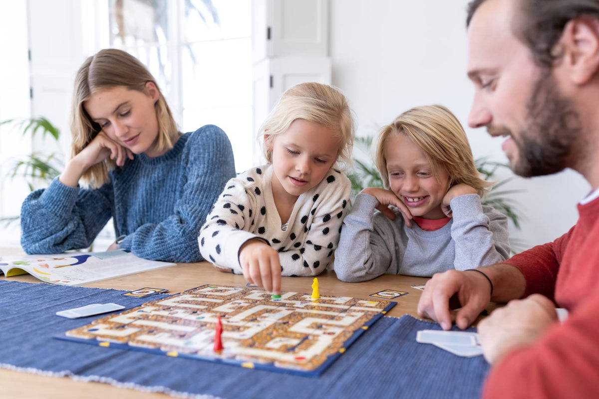 Ravensburger Labyrinth Junior instruction sheet for simple setup