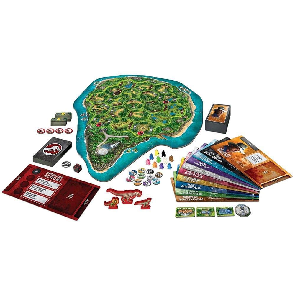 Ravensburger Jurassic Park Danger character movers for cooperative teamwork