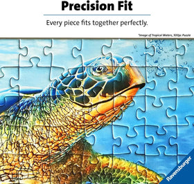 Ravensburger large pieces offer reduced eye strain and easier assembly.