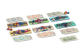 Ravensburger Las Vegas board game Bandit token adds mischief to rounds.