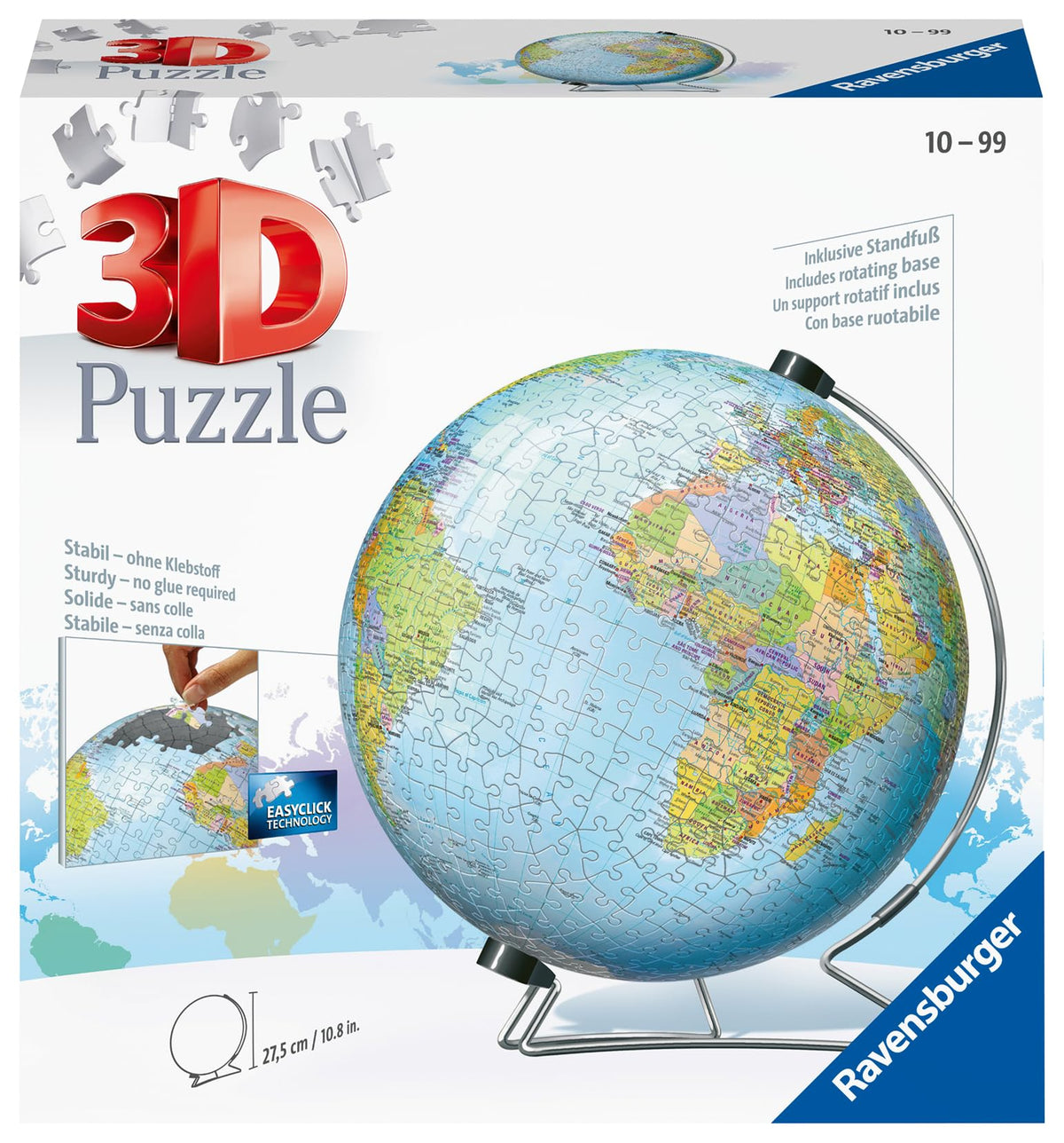 Ravensburger's 130-year heritage adds trusted quality to your puzzle collection.