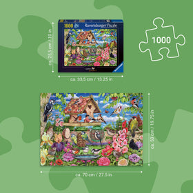 Ravensburger linen-finish reduces glare for better color and detail visibility.