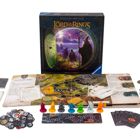 Ravensburger Lord of the Rings Adventure Book Game board scene for immersive cooperative play