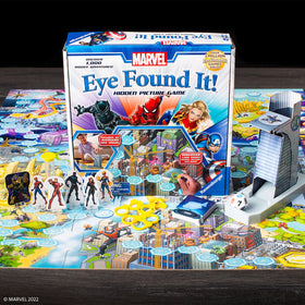 Ravensburger Marvel Eye Found It board game countdown timer ring signals pace
