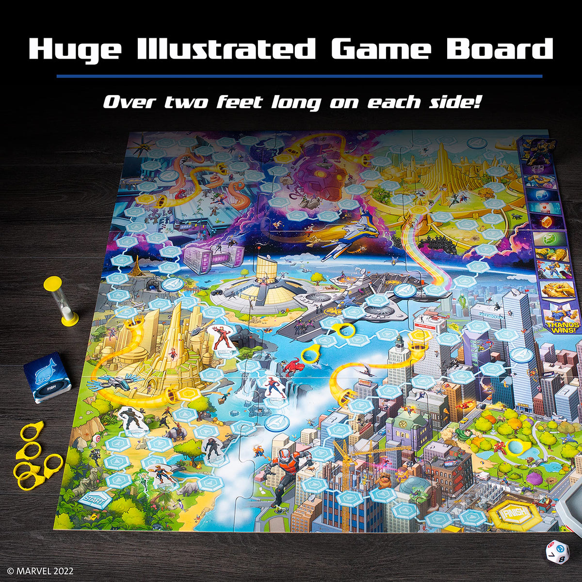 Ravensburger Marvel Eye Found It board game infinity stones scene invites strategic teamwork