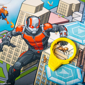 Ravensburger Marvel Eye Found It board game timer detail adds playful pace