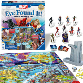 Ravensburger Marvel Eye Found It board game featuring the Wakanda map boosts cooperative play
