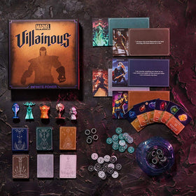 Ravensburger Marvel Villainous Infinite Power guides aid villain-specific strategy and planning