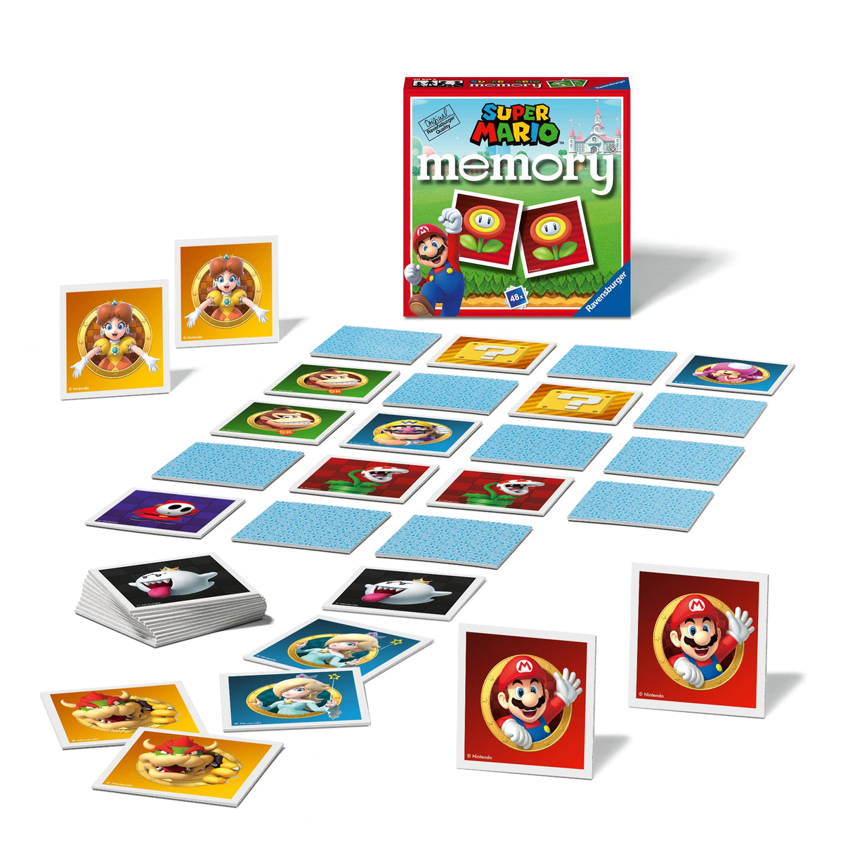 Ravensburger Memory Super Mario child-friendly design for ages 3 and up