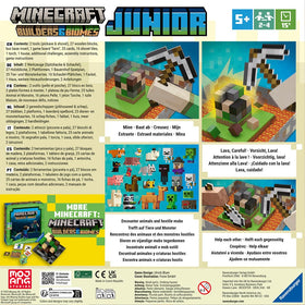 Ravensburger Minecraft Builders Biomes Junior colorful farm layout inspires imagination.