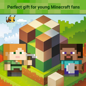 Ravensburger Minecraft Builders Biomes Junior cooperative play supports ages five and up.