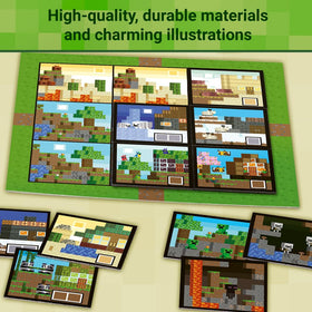 Ravensburger Minecraft Builders Biomes Junior varied levels provide longer, flexible play.