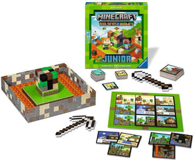 Ravensburger Minecraft Builders Biomes Junior monster encounters add playful challenge.