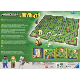 Ravensburger Minecraft Labyrinth suitable for ages 7 and up