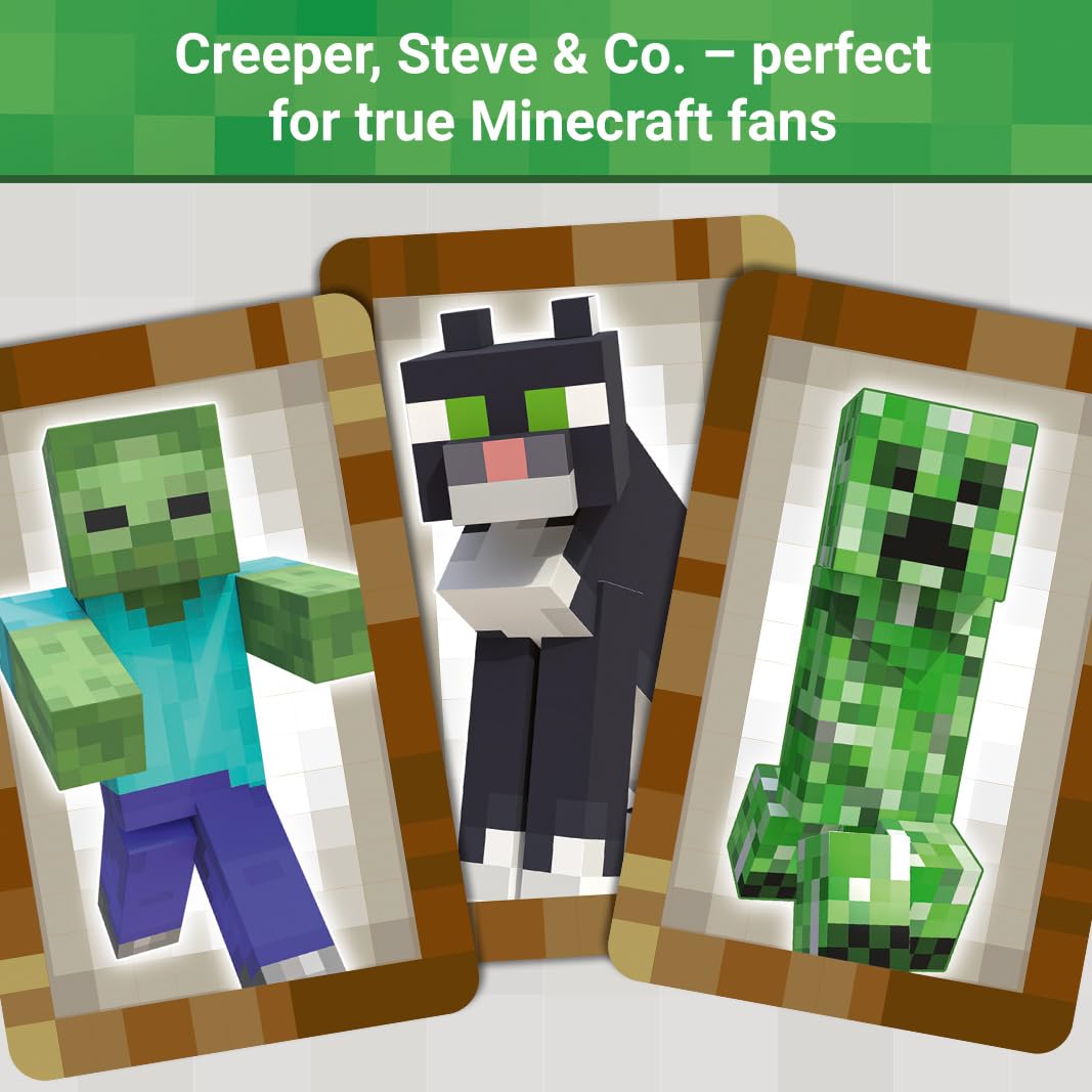 Steve and Alex mini-figures from Ravensburger Minecraft Labyrinth