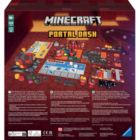 Ravensburger Minecraft Portal Dash boss figure, climactic showdown to finish the portal.