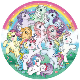 Ravensburger My Little Pony round puzzle: pony friends scene for cozy family evenings