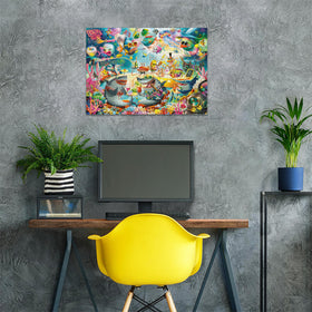 Ravensburger Ocean Lounge made in Germany label, ensuring high quality craftsmanship and durable pieces.
