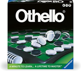 Ravensburger Othello easy-to-learn rules shown during a friendly match.