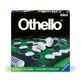 Ravensburger Othello portable board ideal for travel and on-the-go competition.