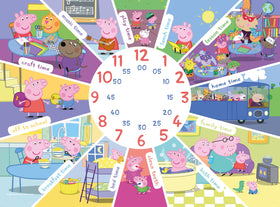 Ravensburger Peppa Pig movable clock hands: hands-on time-telling practice for young learners