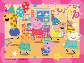 Ravensburger Peppa Pig puzzle poster guide helps easy assembly