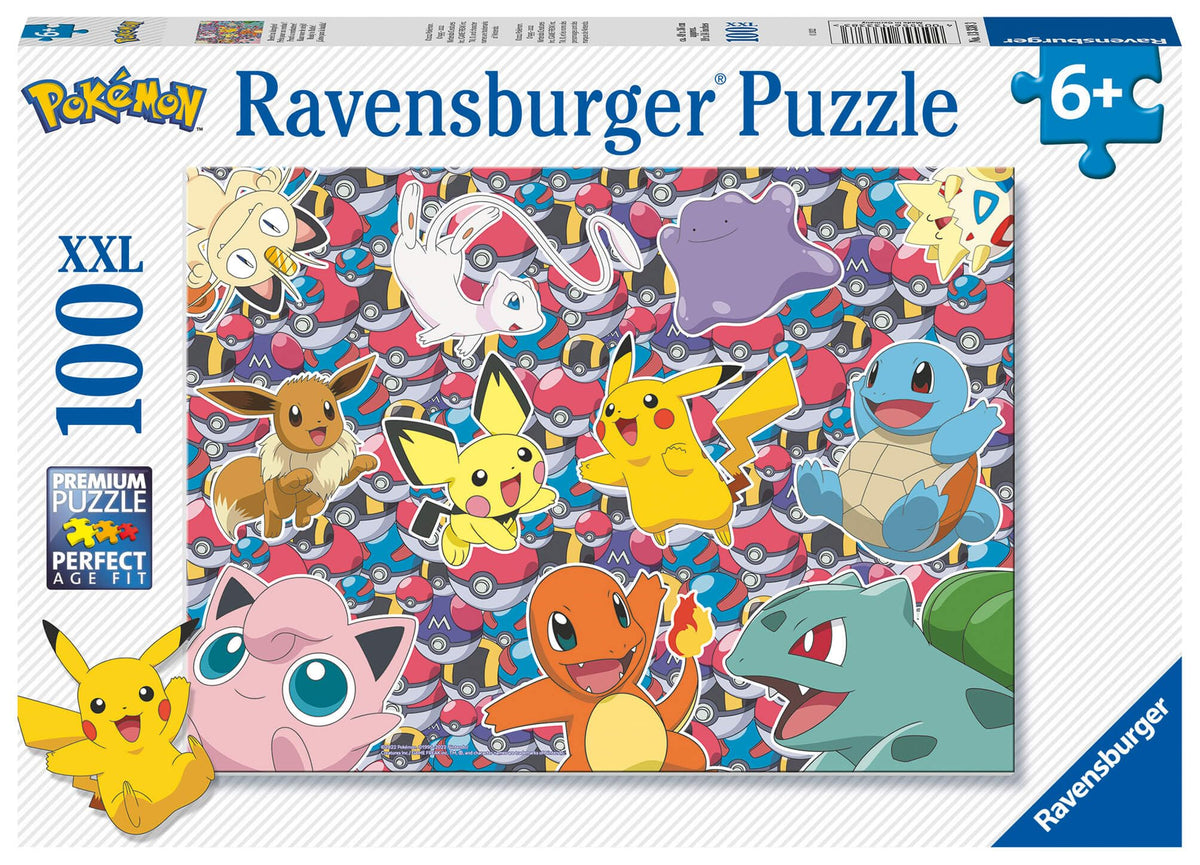 Ravensburger Pokemon product image highlights FSC-certified materials and responsible sourcing.