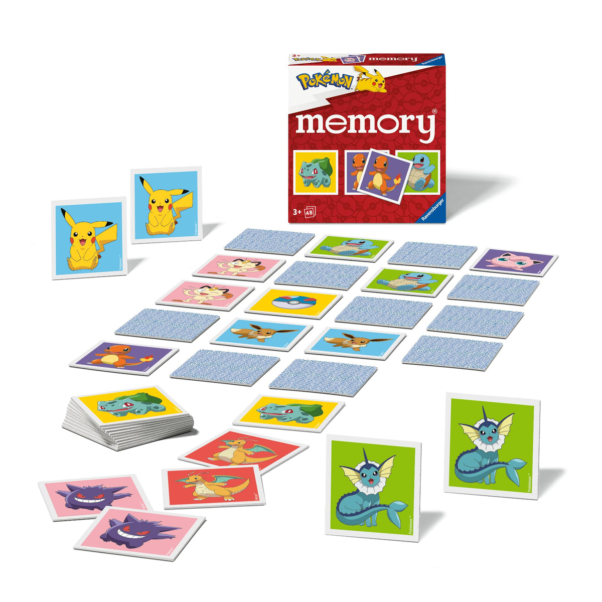 Pokemon-themed memory cards boost focus and engagement for kids.