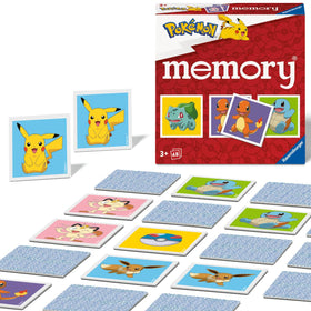 Ravensburger Pokemon Mini Memory: 48 picture cards for engaging matching gameplay.