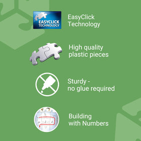 Ravensburger precision-fit pieces ensuring a seamless building experience.